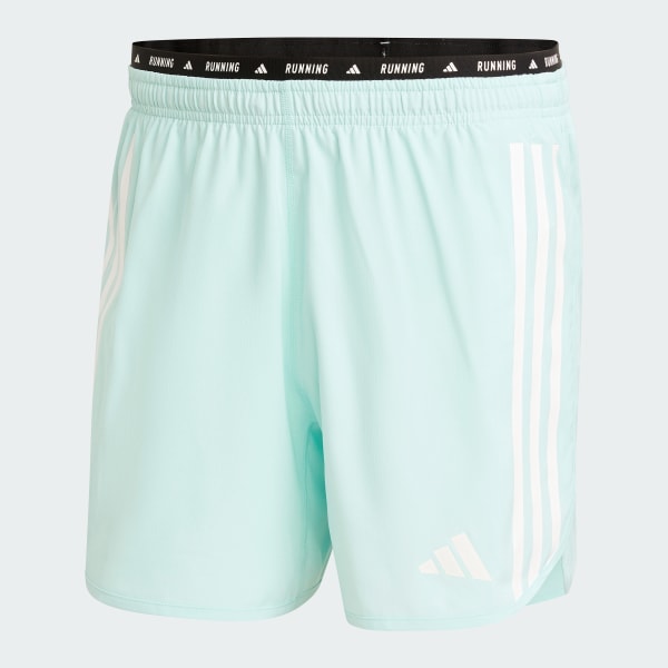 Turquesa Shorts Own The Run 3 Rayas
