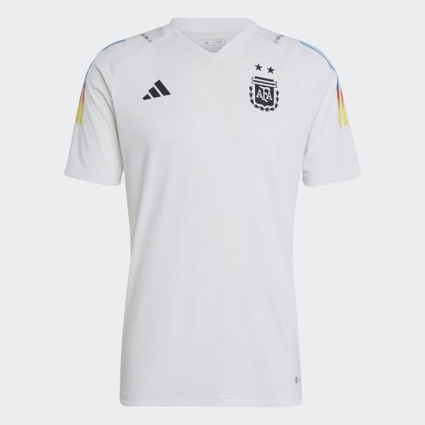 White Argentina Tiro 23 Game Day Pre-Match Jersey