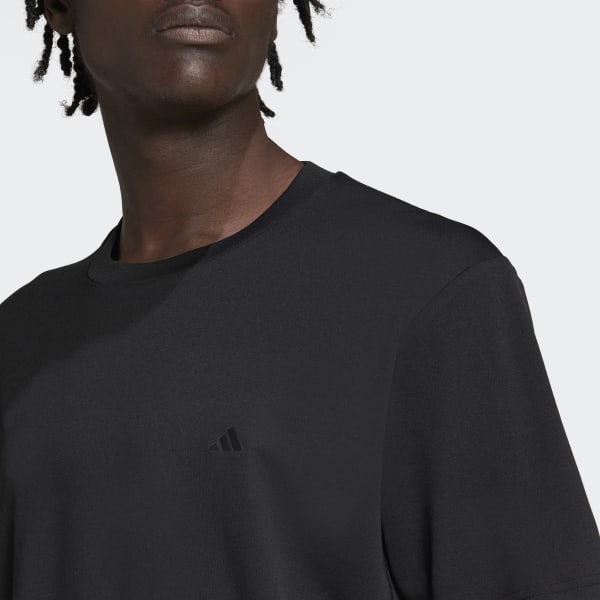 Nero T-shirt da allenamento Train Essentials Made to be Remade