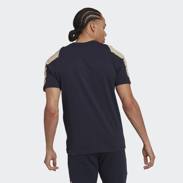 Azul Camiseta Future Icons Badge of Sport Bordada DO009