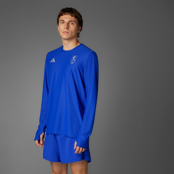 adidas Boston Marathon® 20225 Own the Run Long Sleeve Tee