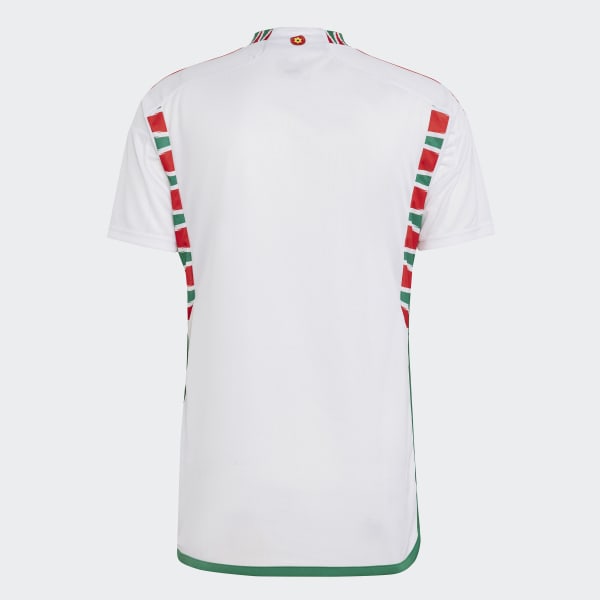 White Wales 22 Away Jersey