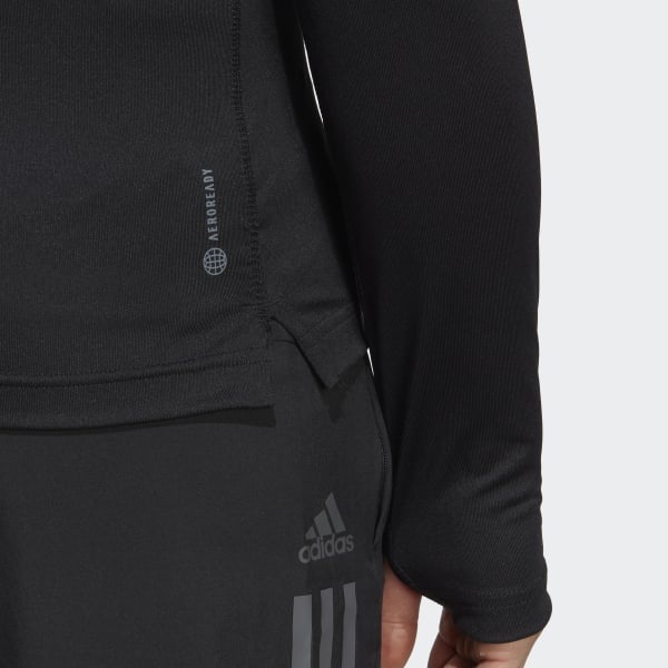 Nero Maglia AlphaStrength 1/4 Zip Long Sleeve DMQ41