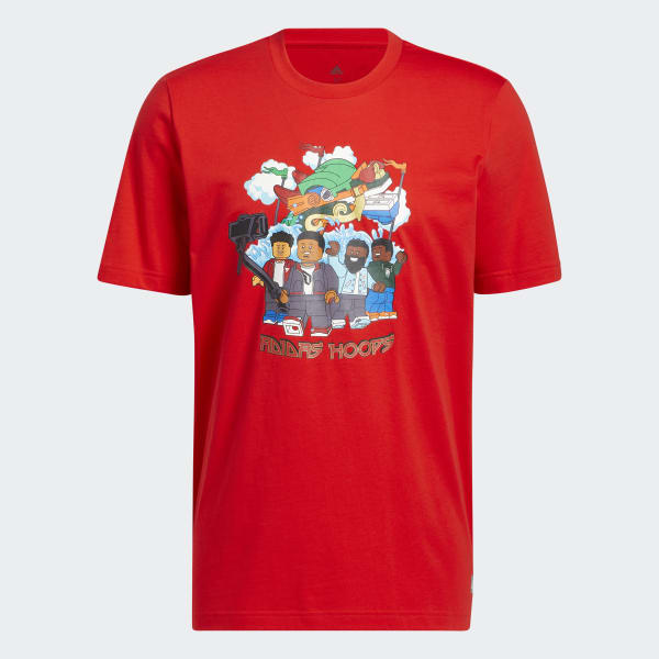 Rouge adidas x LEGO® T-Shirt China Series 2 SS820