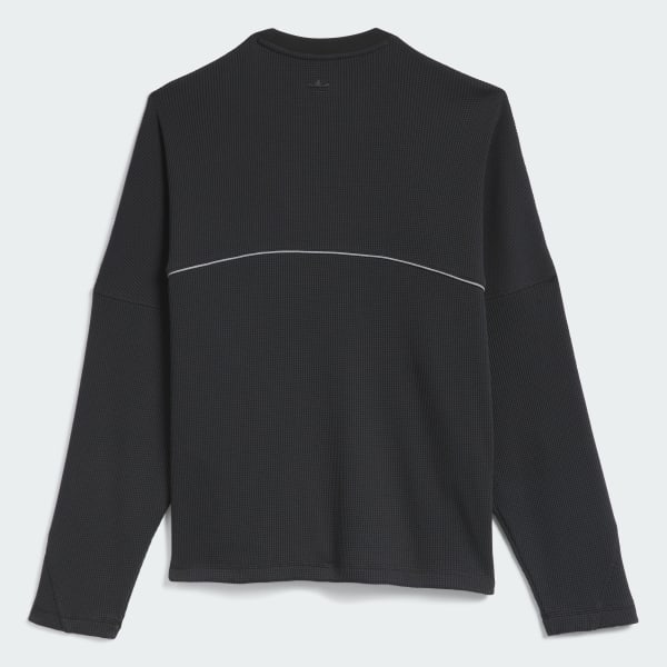 adidas La Cienega Long Sleeve Sports Tee - Black | Free Shipping
