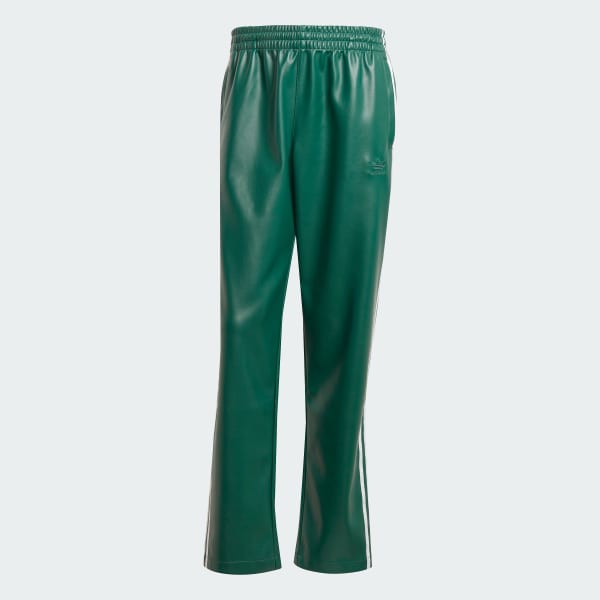 Verde Calça Tecido Sintético Firebird Adicolor Três Listras