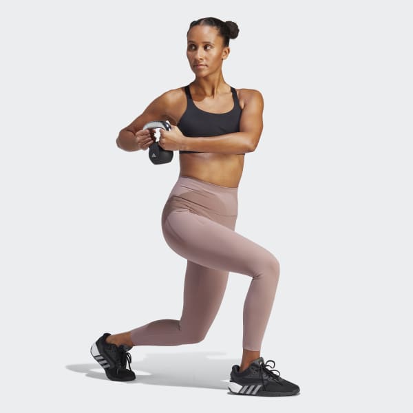 Mau-tim Quần Legging 7/8 Tập Luyện Luxe Optime