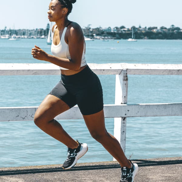 Zwart Parley Run for the Oceans Korte Legging SV463