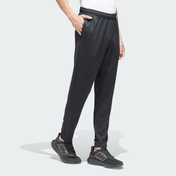 Black Small Logo Pants