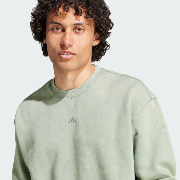 | Sweatshirt SZN Lifestyle ALL Sleeve adidas US Long | Green - adidas Men\'s
