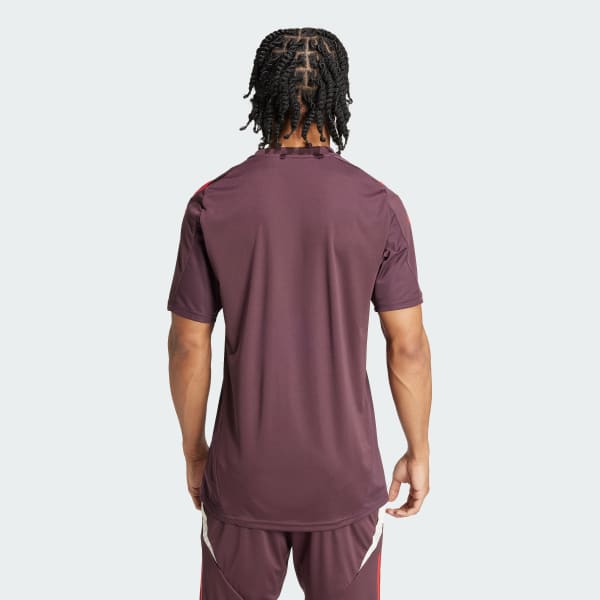 Burgundy FC Bayern Tiro 24 Training Jersey