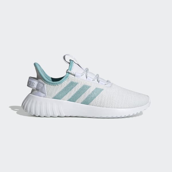 white and blue adidas