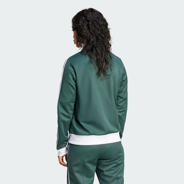 adidas Beckenbauer Track Top Green adidas UK