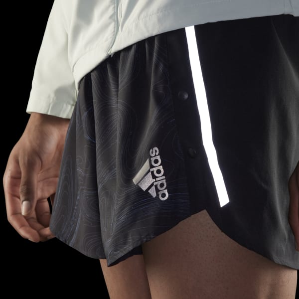 cerná Šortky Designed for Running for the Oceans CJ412