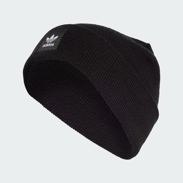 Black Adicolor Cuff Beanie