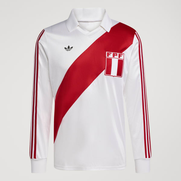adidas Peru 1978 Jersey - White | Free Shipping with adiClub
