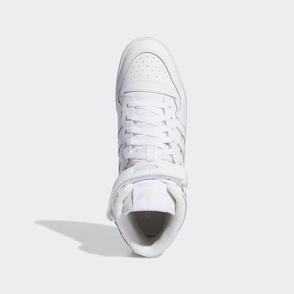 White Forum Mid Shoes