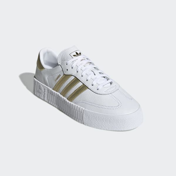 sambarose white adidas