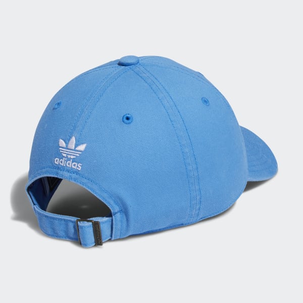 Blue Relaxed Strap-Back Hat