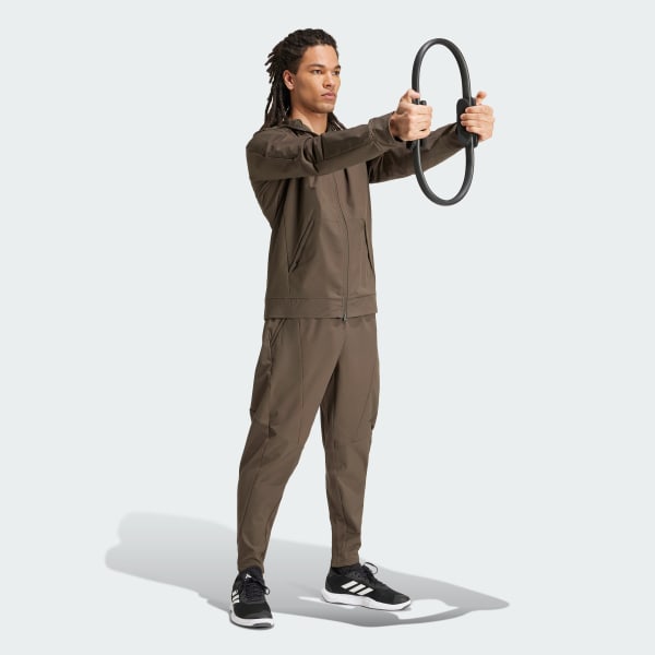 Verde Felpa con cappuccio Designed for Training COLD.RDY Full-Zip