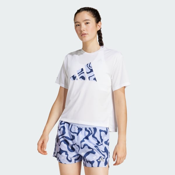 Blanco Polera Run It Brand Love