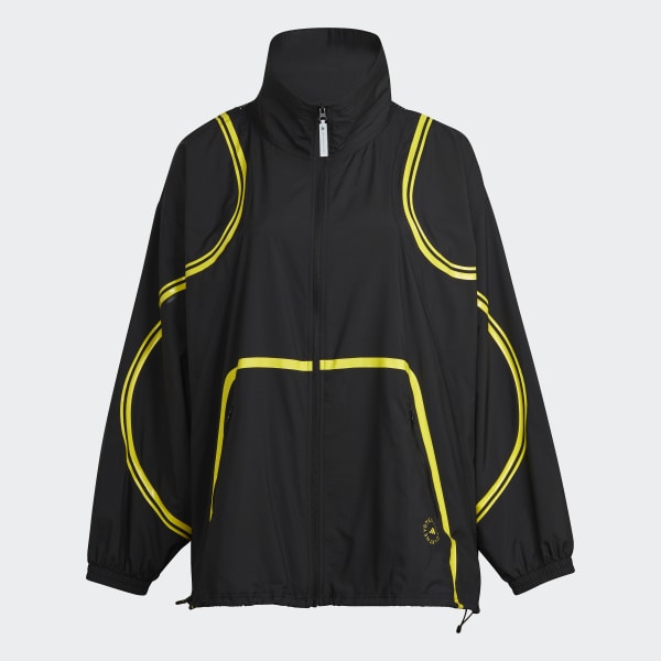 Preto Casaco TruePace adidas by Stella McCartney (Plus Size)