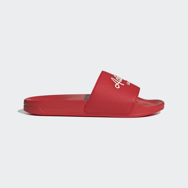 สีแดง รองเท้าแตะ Adilette Shower LIN18