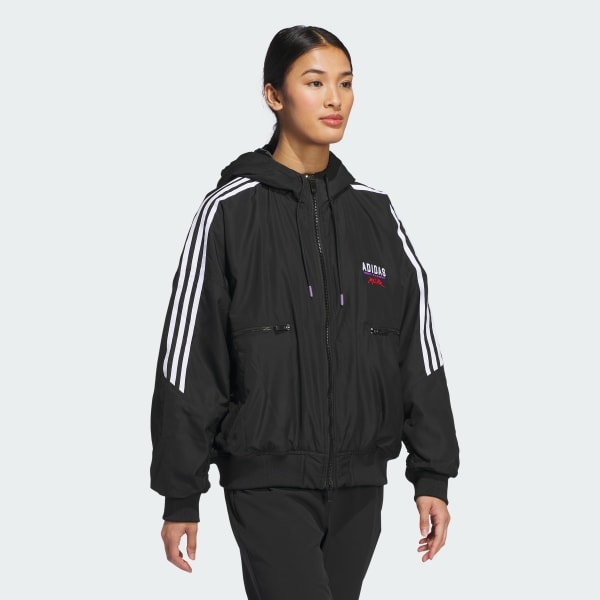 Bape x adidas snow jacket black new arrivals