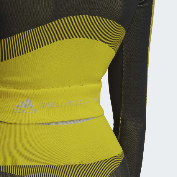cerná Zkrácený top adidas by Stella McCartney TrueStrength Yoga C8658