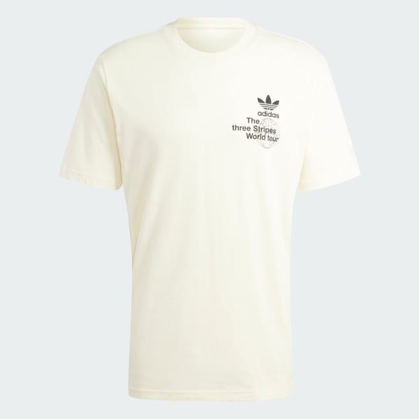 Hvit BT Short Sleeve T-skjorte