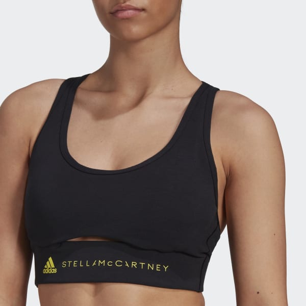 Schwarz adidas by Stella McCartney TrueStrength Medium-Support Sport-BH CT507
