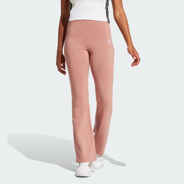 Essentials Small Logo Flared Leggings