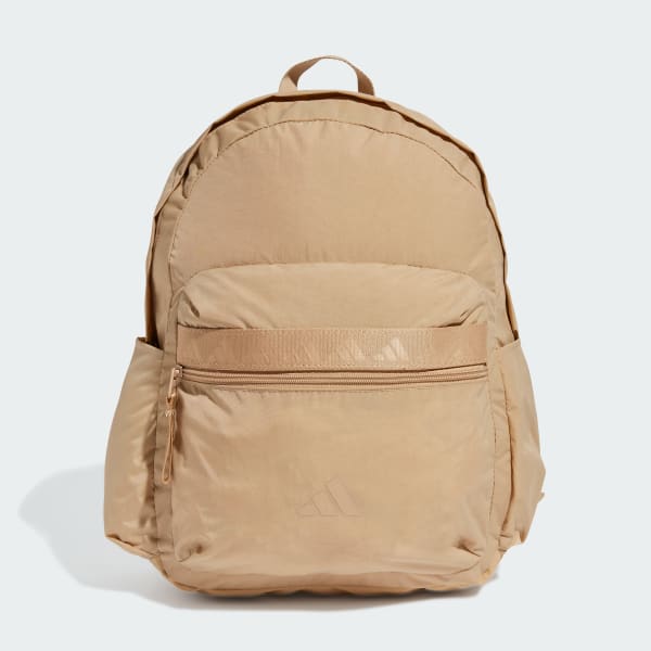 Brown adidas 3 Bar Logo Backpack