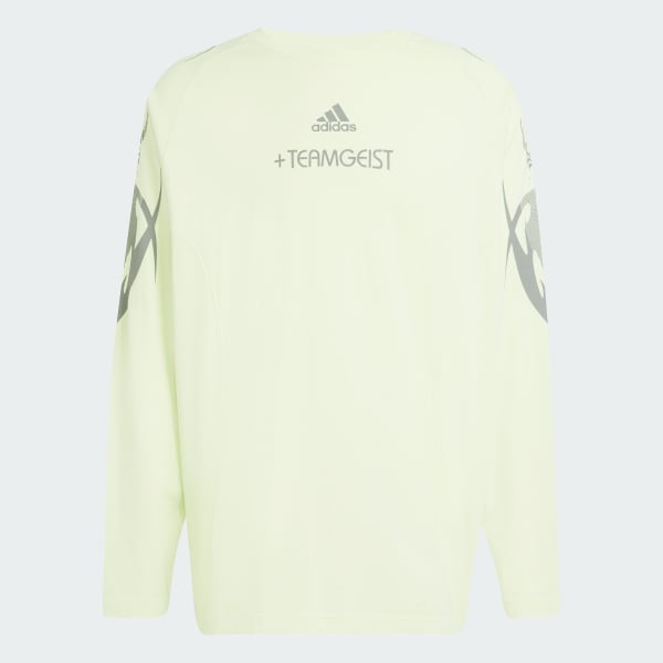 Verde Camiseta Adilenium Season 4 Teamgeist Graphic Manga Larga