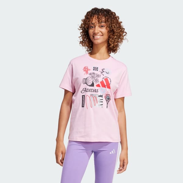 Pink Codes Photoreal Graphic Tee