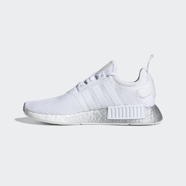 Women's NMD R1 Cloud White and Crystal 