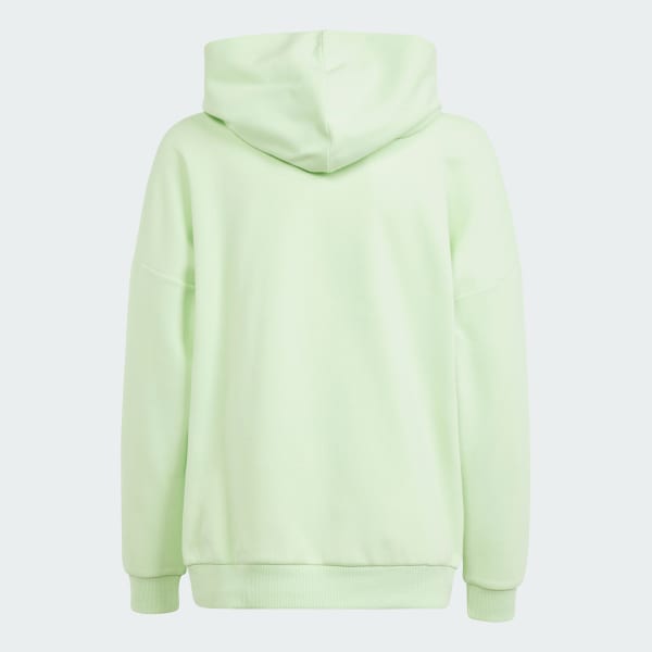 Neon green adidas hoodie sales