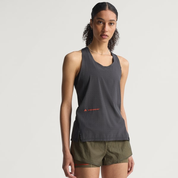 Zwart Adi365 H.Koumori Hardloopsinglet