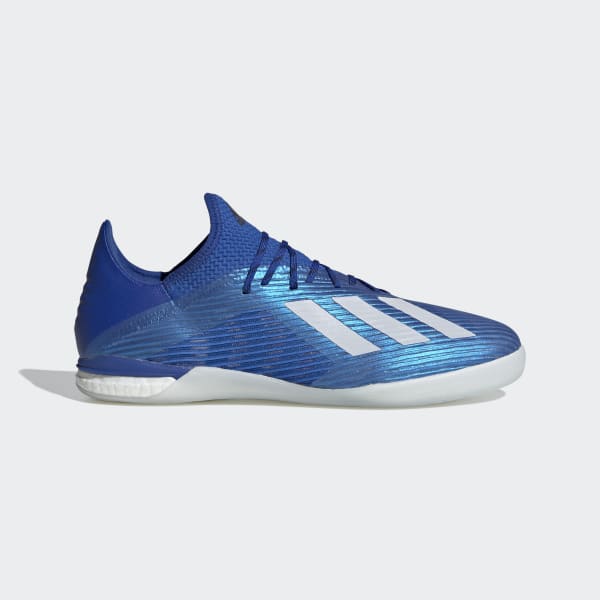 adidas X 19.1 Indoor Shoes - Blue 