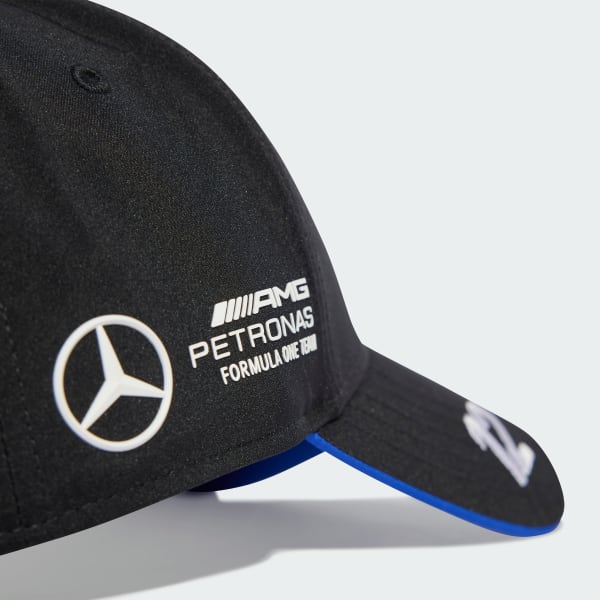 Negro Gorra de Kimi Antonelli de la escudería de Fórmula Uno Mercedes - AMG Petronas