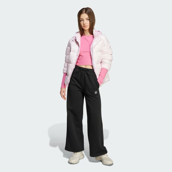 Black Wide Leg Joggers