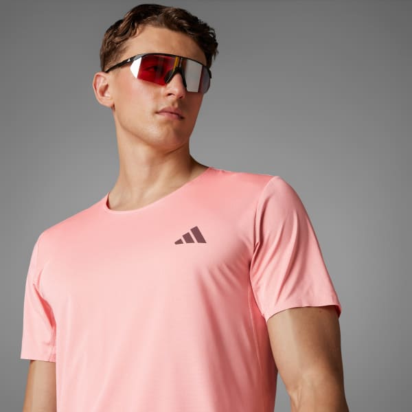 adidas Adizero Running Tee Pink Free Shipping with adiClub adidas Canada
