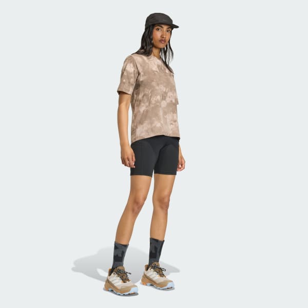 Marron T-shirt Terrex Multi Spray Dye