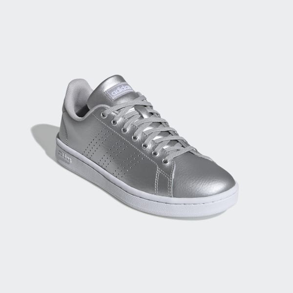 adidas Advantage Shoes - Silver | adidas UK
