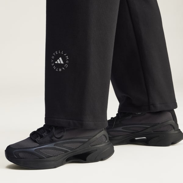 adidas by Stella McCartney Straight Leg Pants - Black | Free