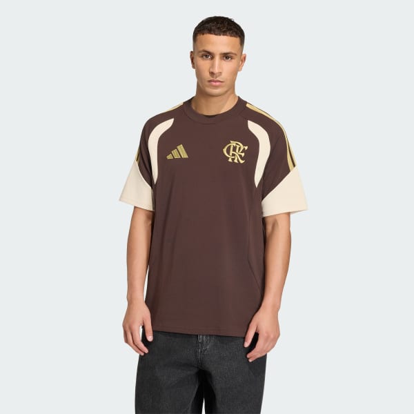 Marrom Camiseta Treino TIRO 26 Competition CR Flamengo