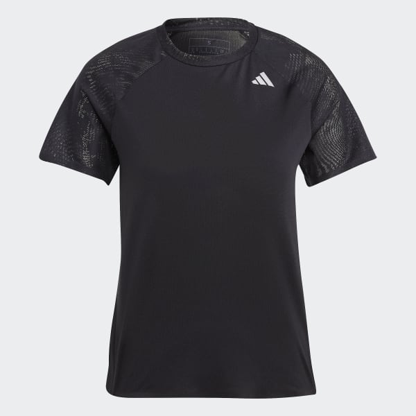 Czerń Adizero Running Tee