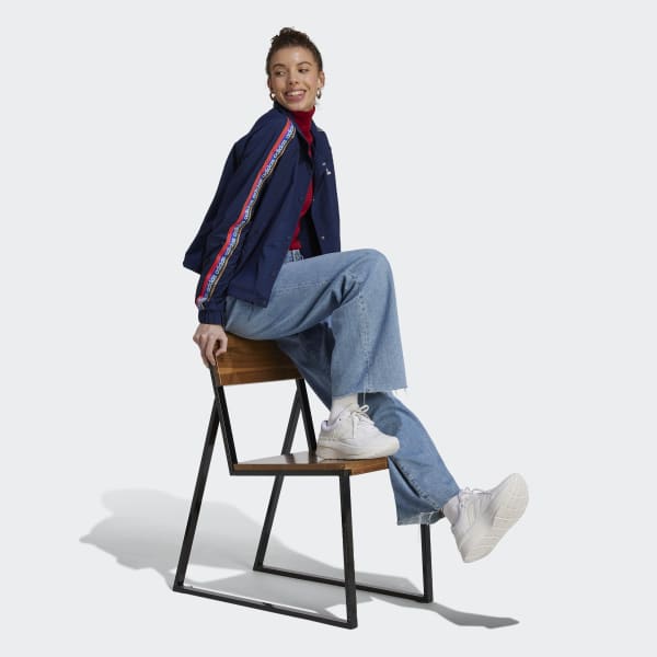 Azul Casaca Coach adidas x FARM Rio