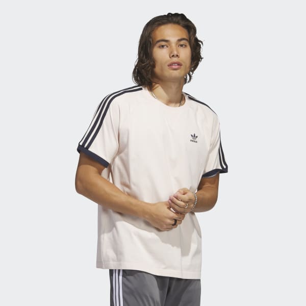 Una oración fractura precedente Camiseta SST 3 bandas - Rosa adidas | adidas España