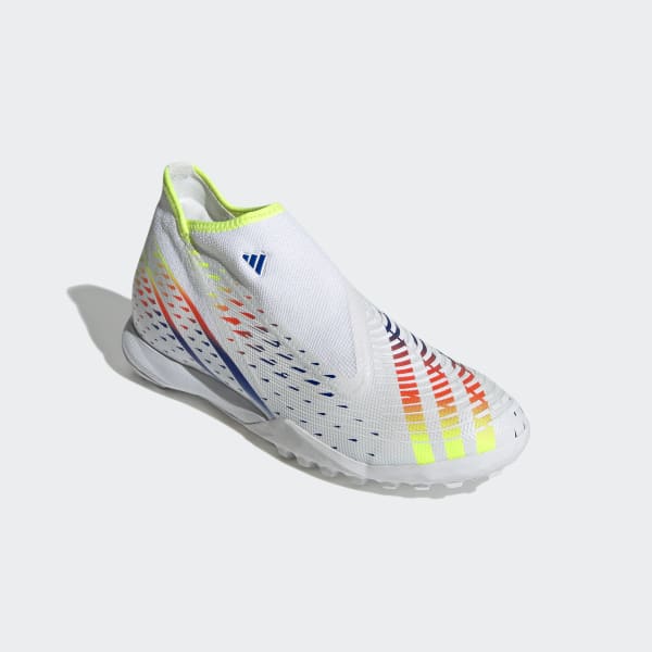 adidas Predator Edge.3 Laceless Turf Soccer Shoes - White | Unisex ...